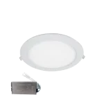 Akció VÍZÁLLÓ LED PANEL KEREK 5W 6500K IP44+SÜRGŐSSÉGI KÉSZLETTEL