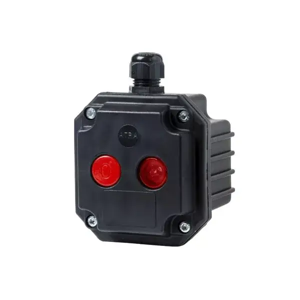 Gyors szállítás BOX SL- 1 STOP/1 SVETLO INDIK. WHIT 2 VSTUPY, IP65