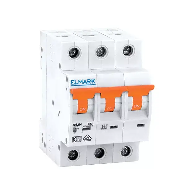 ISTIČ MCB C43N 63A 3P 4.5kA CURVE C NOVÝ Biztonságos vásárlás