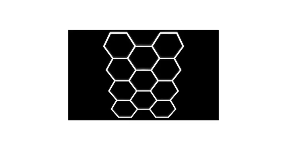 Kedvezményes ár Hexagon LED lámpa 5L 240W 206x301cm szett 6500K