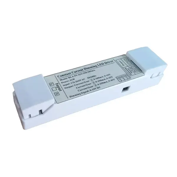 ELMARK DIMMABLE DRIVER 0-10V 21W 250-500mA Azonnali szállítás