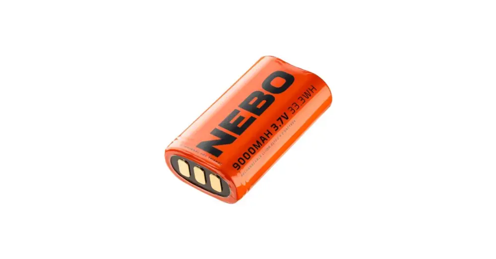 Prémium NEBO NEB-BAT-0006-G akkumulátor, 9000 mAh, 3,7 V, Li-ion NEB-BAT-0006-G
