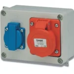 Árengedmény 3073 szerelő doboz 1db házt. alj + 1db 5P 32A ip. alj, IP44