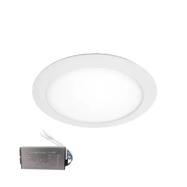 Kedvezmény VÍZÁLLÓ LED PANEL KEREK 16W 4000K IP65+INVERTERREL