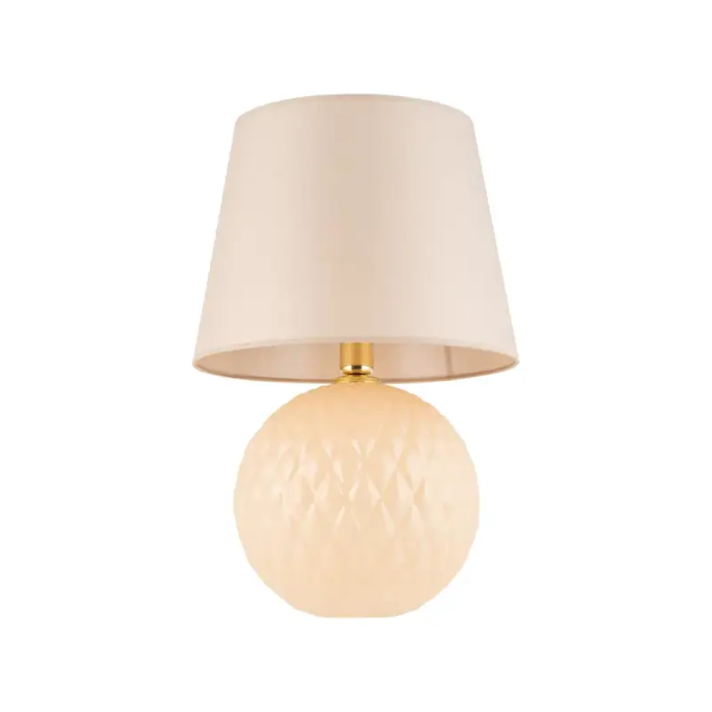 Azonnal elérhető TK LIGHTING TABLE LAMP SANTANA 5591 1XE27 ECRU