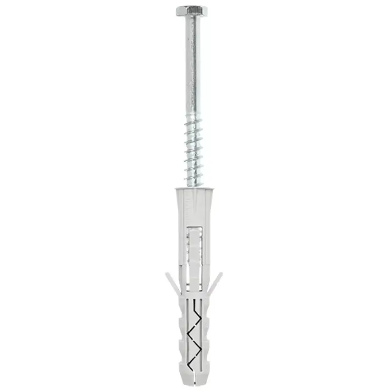 PLUG WITH SCREW Wkret-met BK 10X60/120 5pcs/bl Expressz szállítás