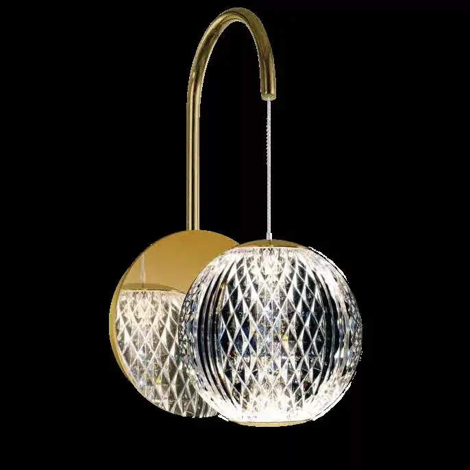 Kedvezmény DIAMOND LED WALL LAMP 4.2W 3000K, GOLD