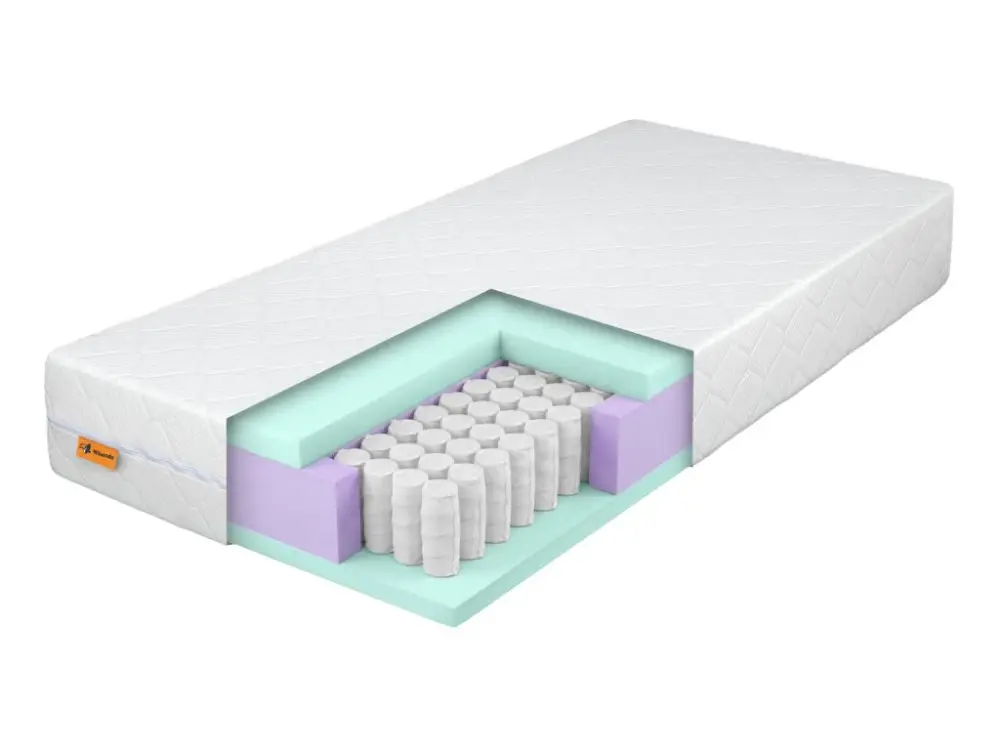 ZENDREAM táskarugós egészségügyi matrac Aloe Verával 160x200 Kedvezményes ár
