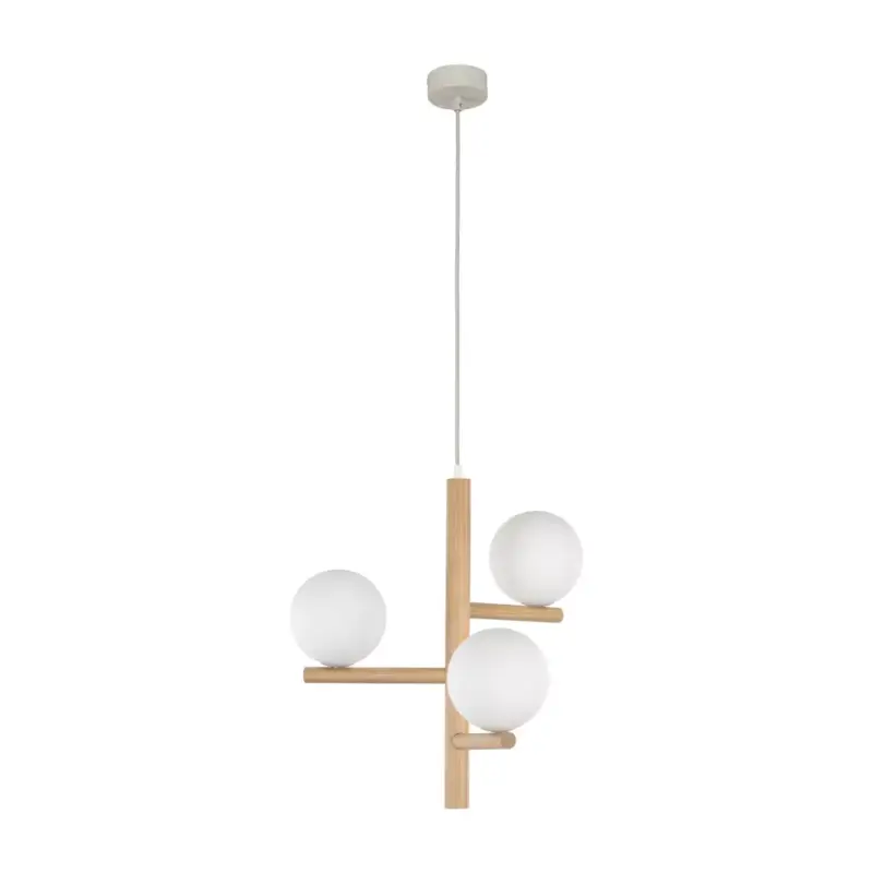 TK LIGHTING PENDANT ESTERA 6799 3XG9 LIGHT BROWN Árengedmény