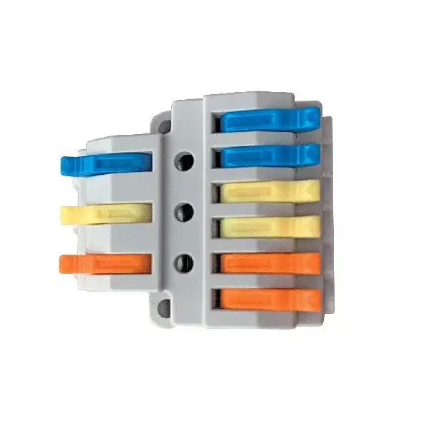 Olcsóbb VEZETÉK ÖSSZEKÖTŐ 3 INPUT/ 6 OUTPUT 4.00MM2