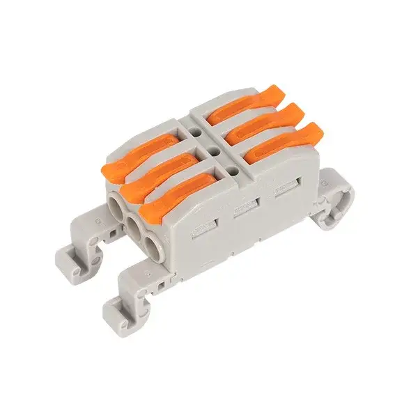 Vásárlói kedvenc TERMINAL BLOCK FOR DIN RAIL 3 INPUT/3 OUTPUT 4.00M