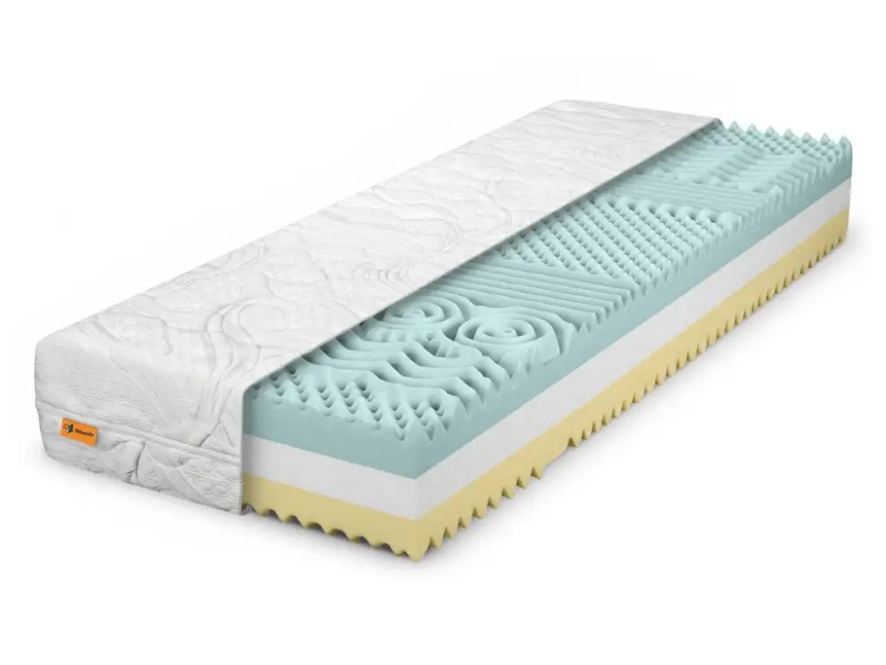 Legkelendőbb KOMFORT PRÉMIUM vastag habmatrac 160x200 - Exclusive Premium huzat