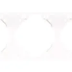 50931_TBR Apolo 5000 vízszintes hármas keret, fehér színű Népszerű