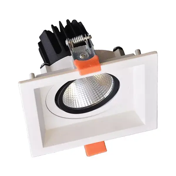 Prémium SQUARE LED MOVABLE SPOT LIGHT 15W 230V 3000K WHITE