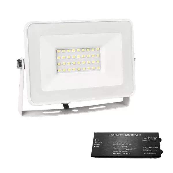 Rendeld meg most VEGA SLIM SMD LED REFLEKTOR 30W 4000K BIELY+NÚDZOVÝ ZDROJ