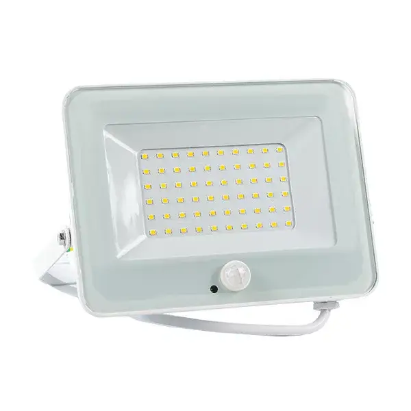 Utolsó esély VEGA50 SLIM 50W LED REFLEKTOR WITH SENSOR 3000K WHITE