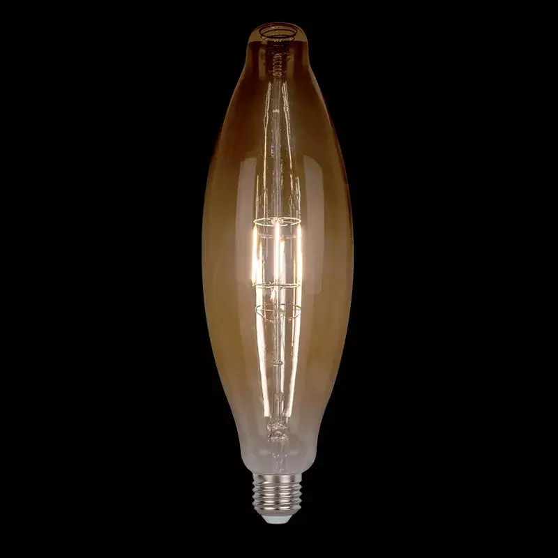 LED VINTAGE ŽIAROVKA STMIEVATEĽNÁ 8W E27 D125 3000K ZLATÁ Azonnali szállítás