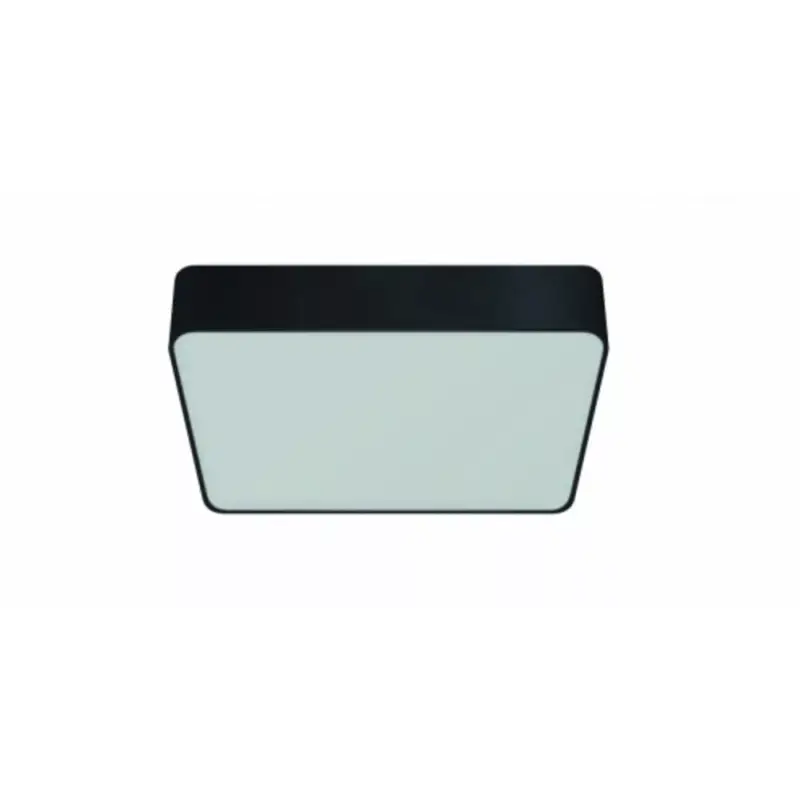 Gyors szállítás LED lámpatest , mennyezeti , négyzet ,50 cm , 48W , természetes fehér , fekete , STRÜHM ,Totem