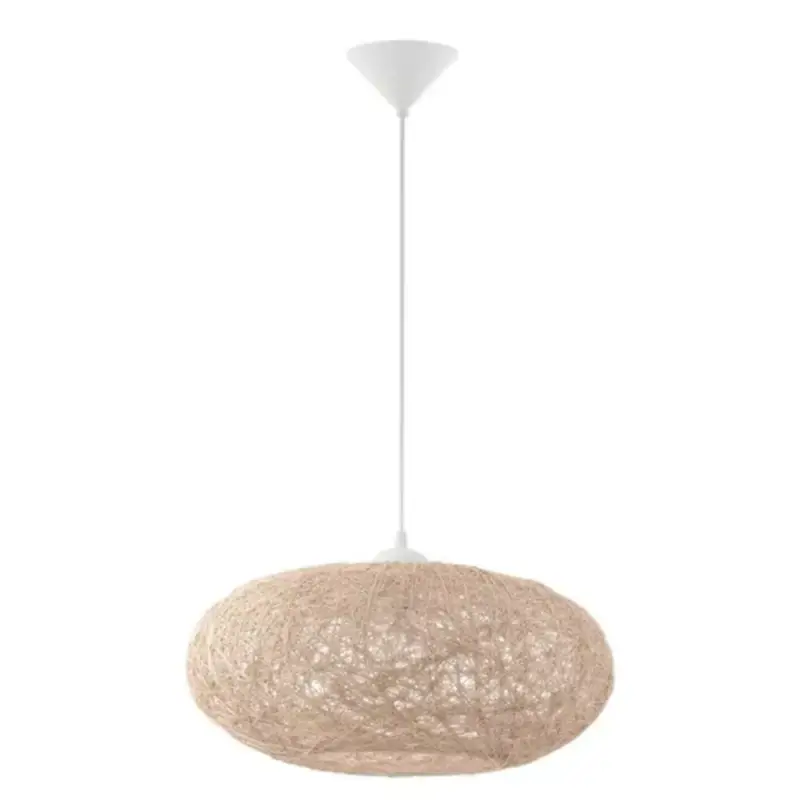 Azonnal elérhető EGLO , 93374 , CAMPILO , függeszték , E27 , 1X60W , IP20 , bézs