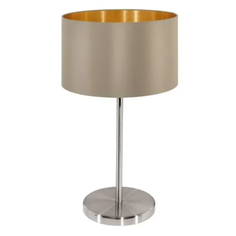Ajánlat EGLO , 31629 , MASERLO , asztali lámpa , E27 , 1X60W , IP20 , tópszín, arany