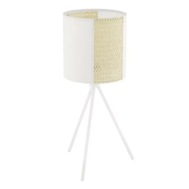 Azonnal elérhető EGLO , 43555 , ARNHEM , asztali lámpa , E27 , 1X40W , IP20 , fehér, barna