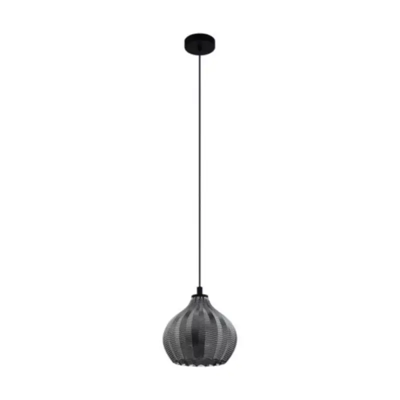 Akciós ár EGLO , 43576 , TAMALLAT , függeszték , E27 , 1X40W , IP20 , fekete-átlátszó