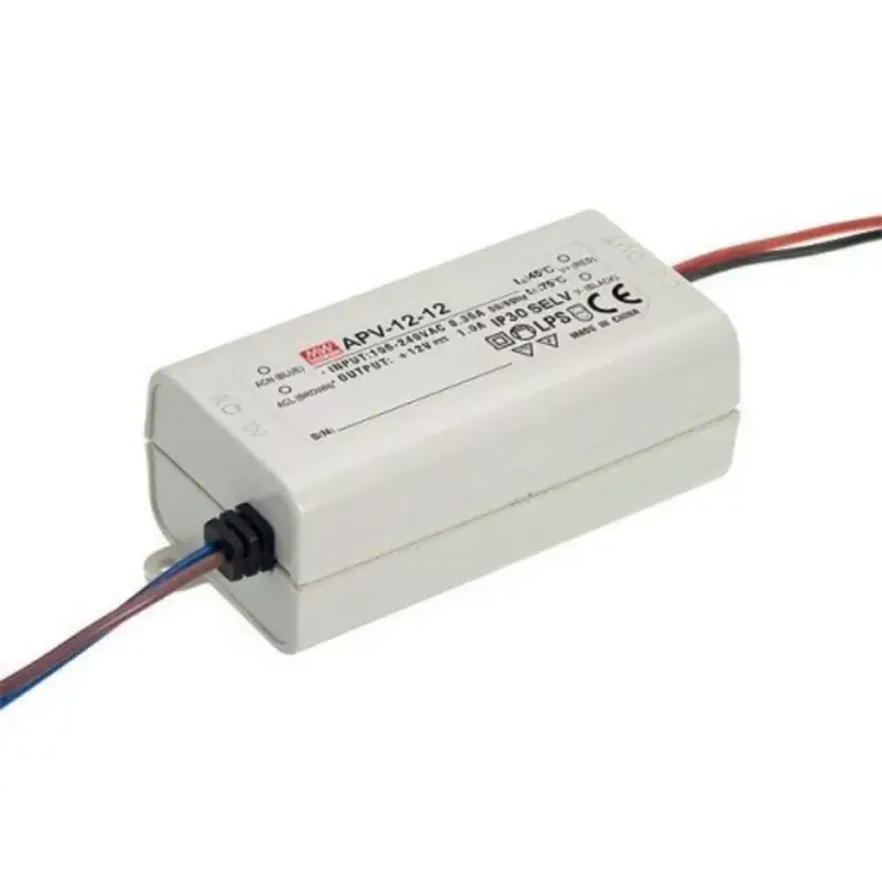 LED tápegység , Mean Well , APV-12-12 , 12 Volt , 12 Watt Olcsó