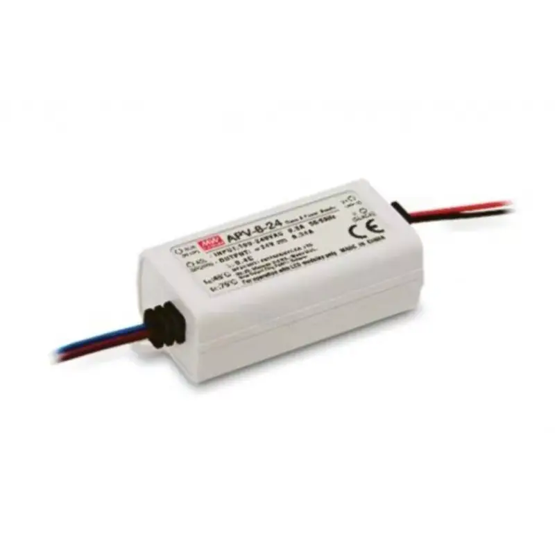Biztonságos vásárlás LED tápegység , Mean Well , APV-8-24 , 24 Volt , 8 Watt