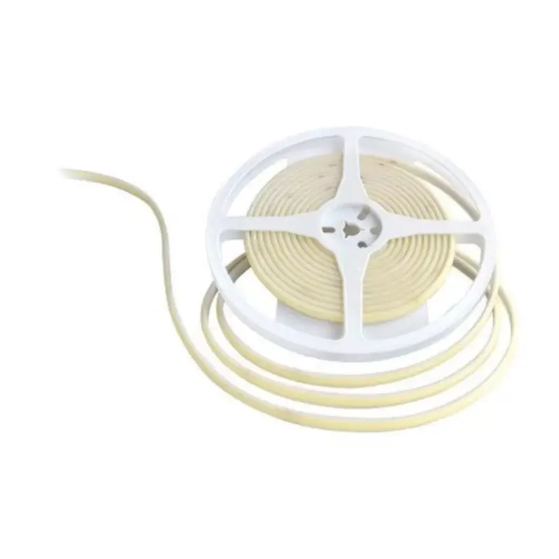 Végkiárusítás 5 méter LED szalag , kültéri , 24 Volt DC , COB , 320 LED/m , DOTLESS , 10 W/m , piros , IP67 , V-TAC - 5 MÉTERES TEKERCSBEN