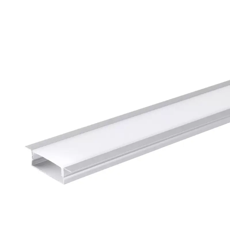 Alumínium profil LED szalaghoz 41*10mm, ezüst/fehér fedő, 2 méter, Optonica, 5118 Biztonságos fizetés