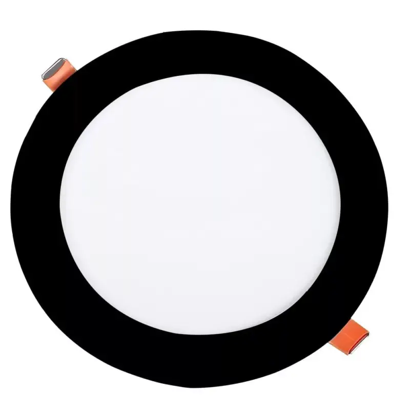 12w beépített LED vékony modul kerek, 3CCT, fekete, 840 lm, Optonica, 12923 Csak ma