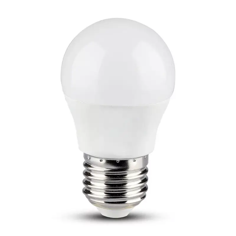Akciós ár SMART LED izzó, 5w, RGB+CCT, 300lm, E27, 180°, fehér, CRI>80, dimmelhető, V-TAC, 2755