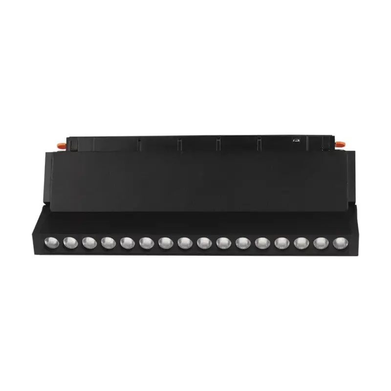 SMART LED dönthető spotlámpa mágneses track light sínhez, 18w, CCT, 1500lm, 30°, fekete, CRI>90, V-TAC, 6887 Kiárusítás