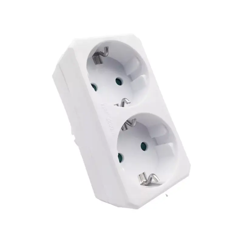 MULTISOCKET DUPLO-S 16A 3680W fehér földelt elosztó gyermekvédelemmel dugvilla+2xaljzat 8002870 VITO Árcsökkenés