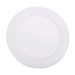 Fehér süllyeszthető LED-panel, gömbölyű, 170mm, 12W, szabályozható fényerősséggel Kihagyhatatlan ajánlat