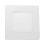 Fehér süllyeszthető LED-panel, szögletes, 120 x 120mm, 6W, szabályozható fényerősséggel Akciós ár