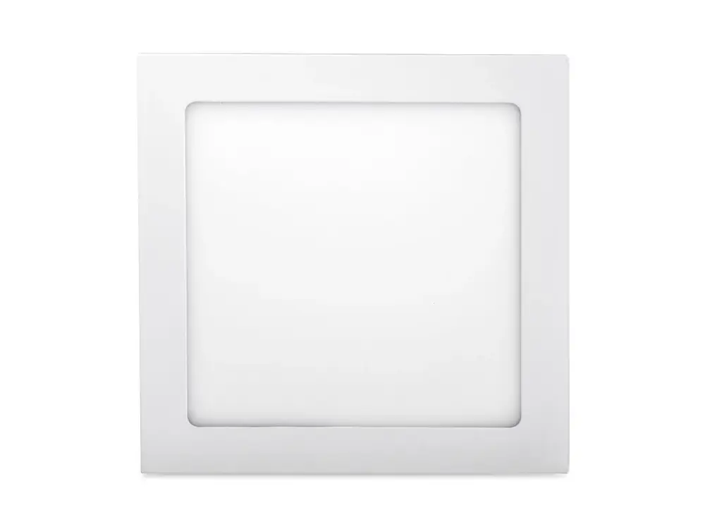 Fehér süllyeszthető LED-panel, szögletes, 171 x 171mm, 12W Expressz kézbesítés