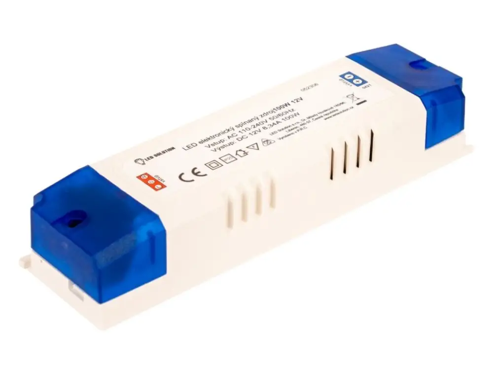 LED tápegység (trafó), 12V, 100W - beltéri Utolsó esély