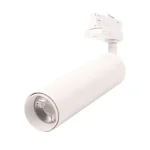 Fehér sínes LED-reflektor, 15W, 3F, Premium Prémium