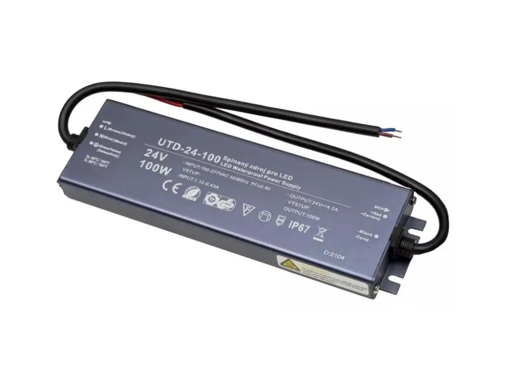 LED tápegység (trafó), 24V, 100W, IP67, Premium Vedd meg online