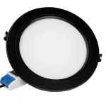 Mi-Light MiBoxer RF Fekete süllyesztett LED-panel RGB+CCT, 180mm, 12W Azonnali szállítás