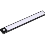 Biztonságos fizetés Fekete mozgásérzékelős LED bútorlámpa, 30cm, 1.5W