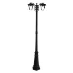 Alacsony ár Fekete kerti lámpa izzóhoz 2x E27 199cm