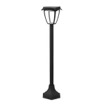Fekete LED kerti napelemes lámpa 2W IP65 93cm Azonnal elérhető