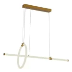 Legjobb ár Arany függő LED dizájnlámpa 86cm 16W