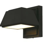 Fekete LED fali lámpa 15W IP65 Kihagyhatatlan ajánlat