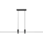 Vedd meg online Fekete függő LED dizájnlámpa 80cm 19W