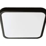 Fekete falon kívüli LED lámpa Plano négyzet alakú 420x420mm 48W IP44 Kedvezmény