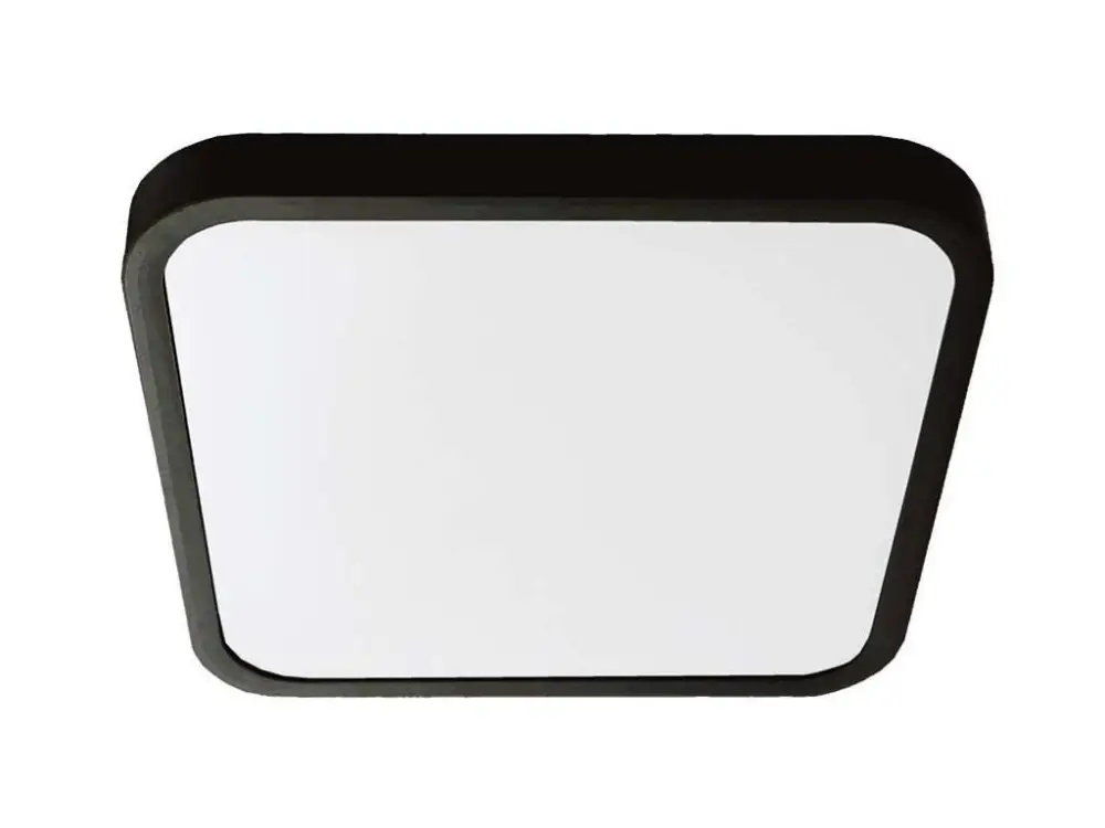 Fekete falon kívüli LED lámpa Plano négyzet alakú 420x420mm 48W IP44 Kedvezmény