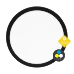 Árcsökkenés Fekete beépített LED panel kerek 330mm 12-24W CCT mozgásérzékelővel